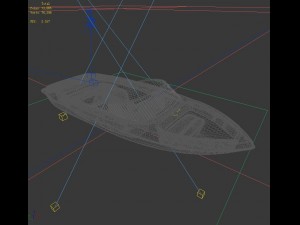 transportation - yacht 10 3D 모델