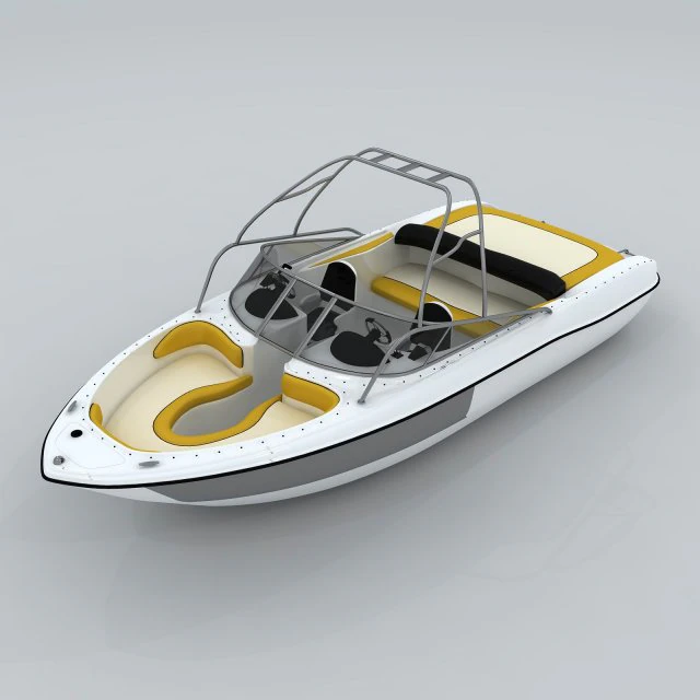 transportation - yacht 11 3D Model .c4d .max .obj .3ds .fbx .stl .blend 