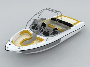 transportation - yacht 11 3D Model