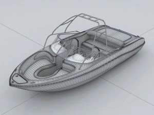 transportation - yacht 11 3D Model