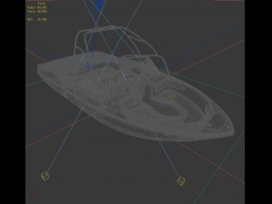 transportation - yacht 11 3D Model