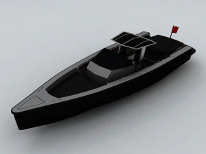 transportation - yacht 12 3D Model