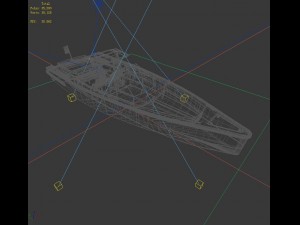 transportation - yacht 12 3D Model