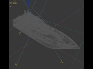 transportation - yacht 13 3D 모델