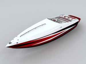 transportation - yacht 14 3D Model