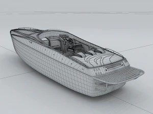 transportation - yacht 14 3D Model