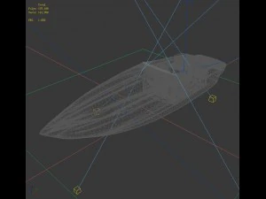 transportation - yacht 14 3D Model