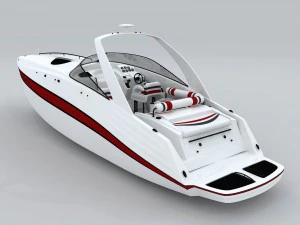 transportation - yacht 15 3D Model
