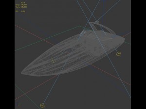 transportation - yacht 15 3D Model