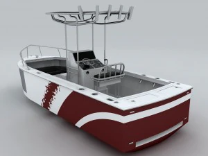 transportation - yacht 16 3D Model