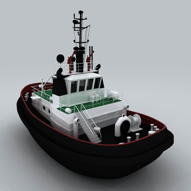 transportation - yacht 21 Modello 3D .c4d .max .obj .3ds .fbx .stl .blend