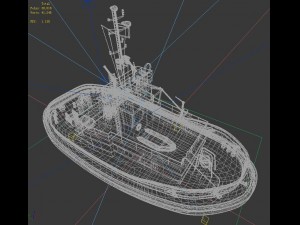 transportation - yacht 21 Modello 3D