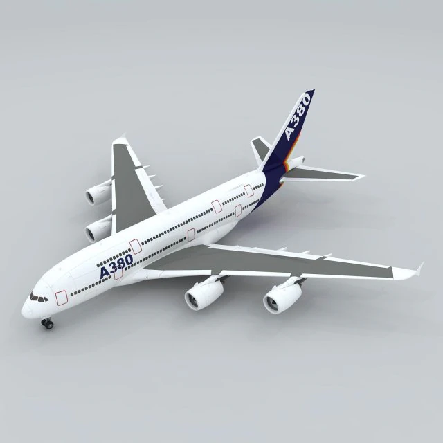 transportation aircraft 3D Model .c4d .max .obj .3ds .fbx .stl .blend 