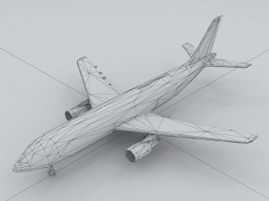transportation aircraft 35088 3D Model
