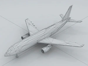 transportation aircraft 35088 3D Model