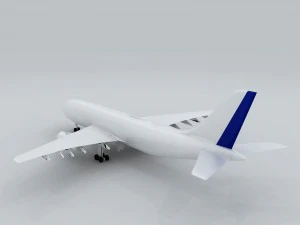 transportation aircraft 35088 3D Model
