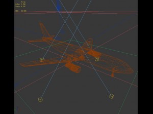 transportation aircraft 35088 3D Model