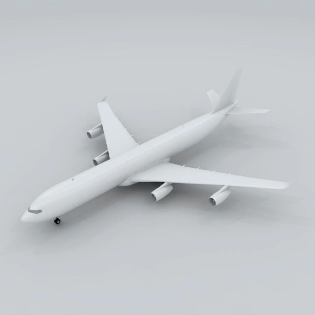 transportation aircraft 35090 3D Model .c4d .max .obj .3ds .fbx .stl .blend