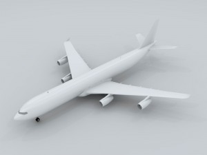 transportation aircraft 35090 Model 3D