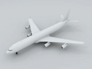 परिवहन विमान 35090 3D मॉडल