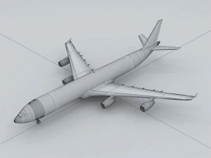 transportation aircraft 35090 3D Model