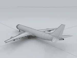 transportation aircraft 35090 3D Model