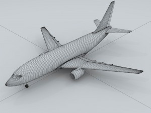 transportation aircraft 75526 3D Модель