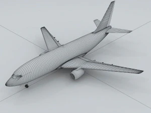 transportation aircraft 75526 3D Model