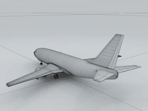 transportation aircraft 75526 3D Model