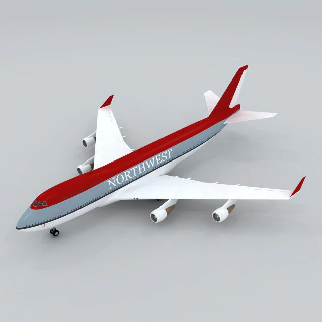 transportation aircraft 75527 3D Model .c4d .max .obj .3ds .fbx .stl .blend 