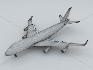 transportation aircraft 75527 Model 3D