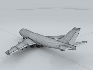 transportation aircraft 75527 Model 3D