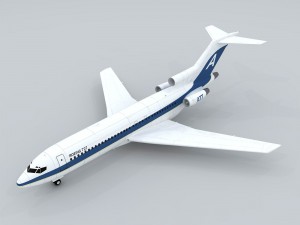 transportation aircraft 75529 3D Model