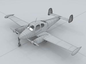 transportation aircraft 75531 Modelo 3D