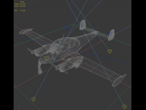 transportation aircraft 75531 Modelo 3D