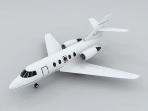 transportation aircraft 75532 3D Model