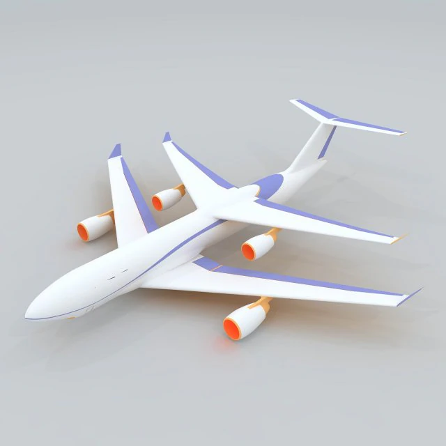 transportation aircraft 82956 3D Model .c4d .max .obj .3ds .fbx .stl .blend 