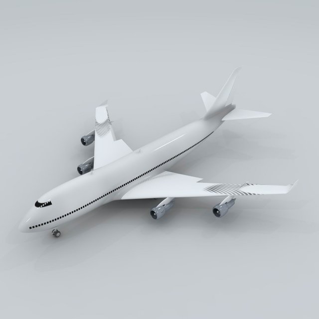 transportation aircraft 89456 Model 3D .c4d .max .obj .3ds .fbx .stl .blend