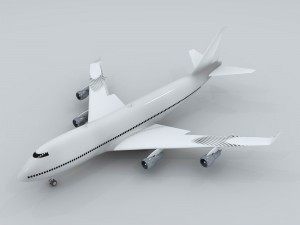 transportation aircraft 89456 3D Model