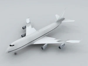 avi&oacute;n de transporte 89456 Modelo 3D