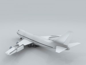 transportation aircraft 89456 Model 3D