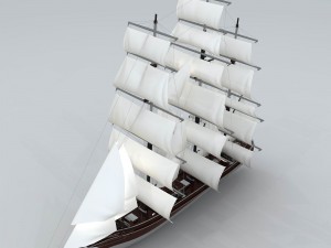 transportation boats 88059 3D Model