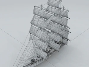 transportation boats 88059 3D Model