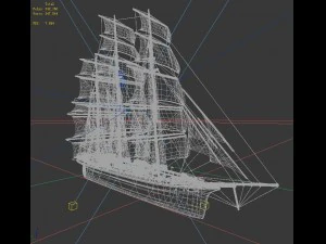 transportation boats 88059 3D Model