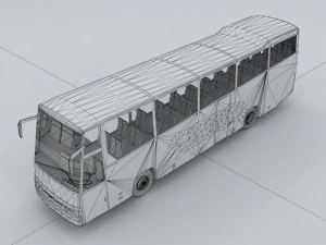 transportation bus 35543 3D Model
