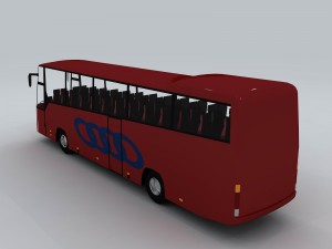 transportation bus 35543 3D 模型