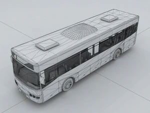 transportation bus 35544 3D Model