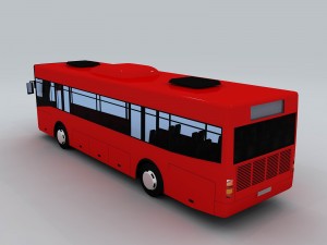 transportation bus 35544 3D 模型