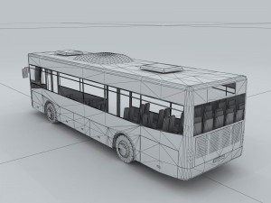 transportation bus 35544 3D 模型