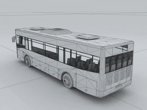transportation bus 35544 3D Model